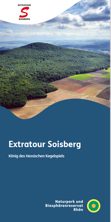 Flyer Extratour-Soisberg, König des Hessischen Kegelspiels - Naturpark und Biosphärenreservat Rhön